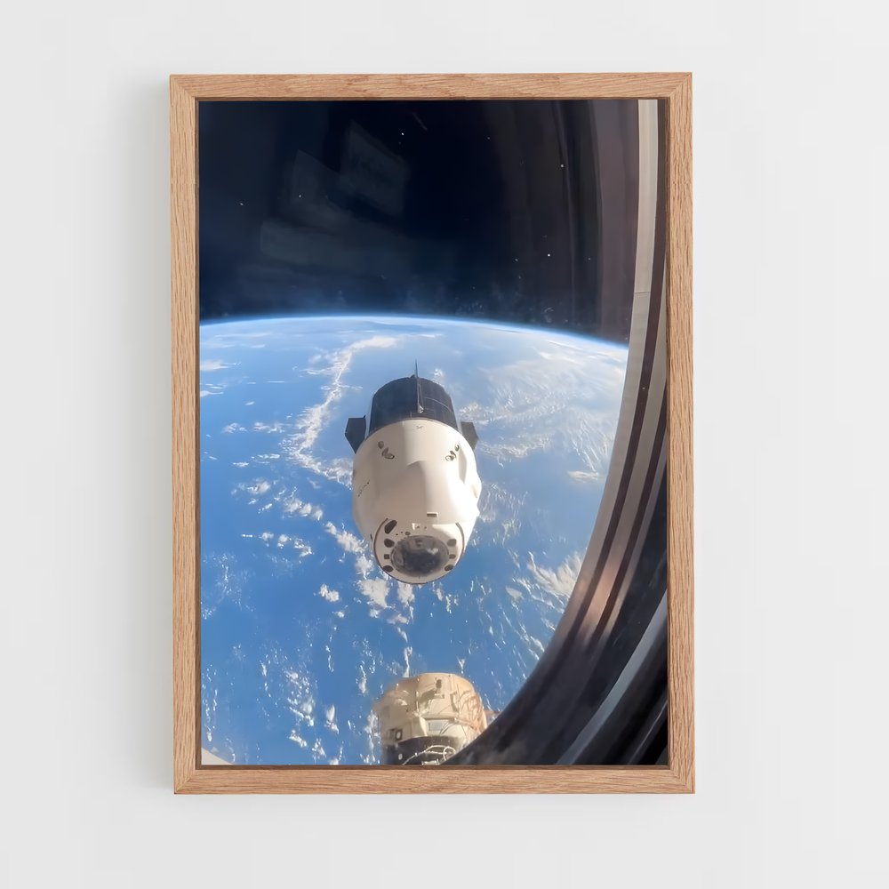 Poster SpaceX dans l'Univers – affiche Astronomie (vue 4)